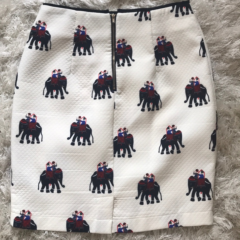 Elephant print pencil skirt sz. s - Picture 4 of 4